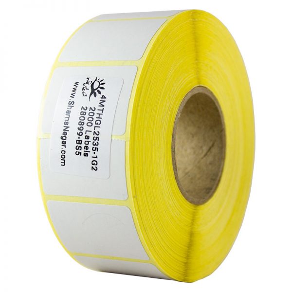 لیبل آزمایشگاهی 35*25 حرارتی پرچسب