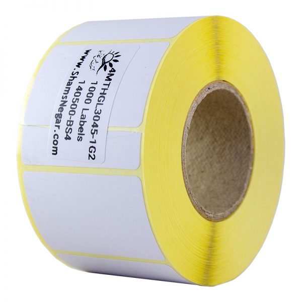 لیبل آزمایشگاهی 45*30