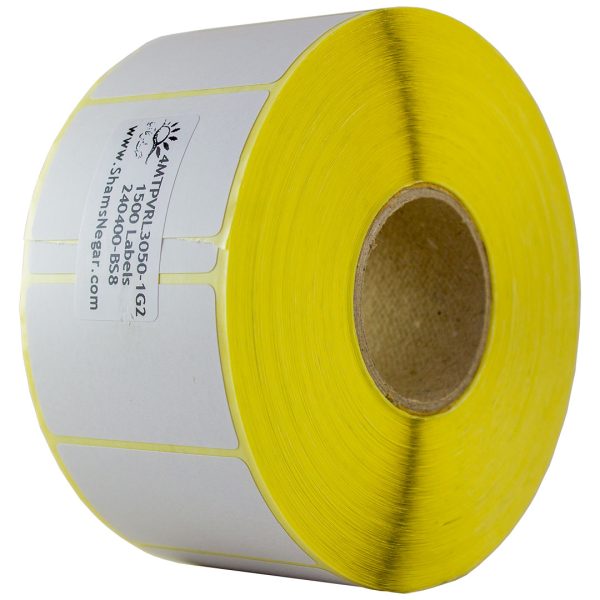 لیبل حرارتی پی وی سی 50*30